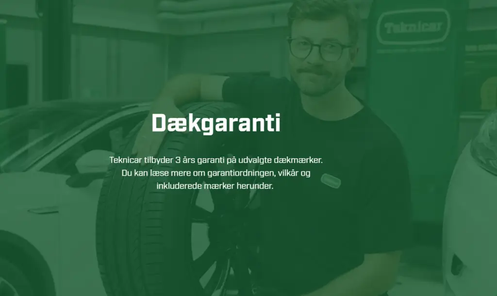teknicar 3 års garanti